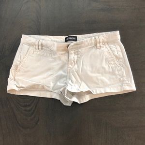 White Express Shorts